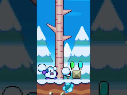 Trying to score perfect level - Snow Tale | Platform Game