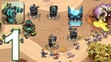 Alien Creeps - Gameplay Walkthrough Part 1 - Tutorial & Training (Android, iOS)