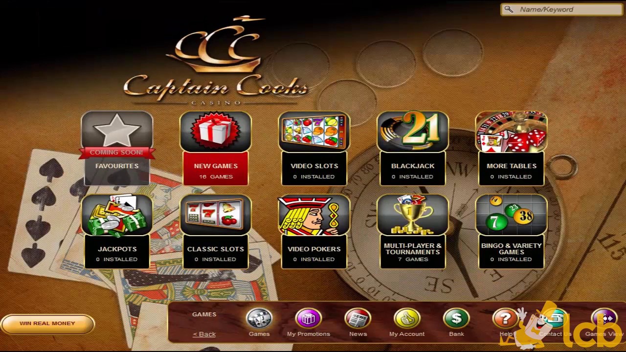 captain cooks casino review