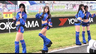 【桜田莉奈さん／水神ききさん／ 青山水咲さん ／ 立華理莉さん SUBARU BREEZE】SUPERGT ピットウォークの模様 オートポリス 2025.10.19