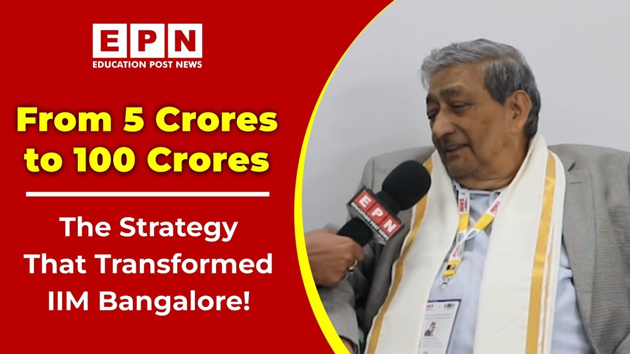 IIM Bangalore’s Success Journey & Future Predictions | Interview with ...