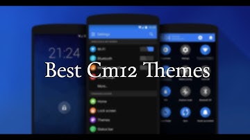 Best 5 Cyanogenmod 12 (CM 12) themes #1