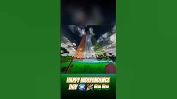 I made⛏️ indian flag in beacon 🇮🇳🚨 ll #minecraft #minecraftgameplay #viral #gaming