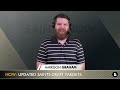Updated Saints Draft Targets After NFL Free Agency Ft Garrett Wilson & Charles Cross | Saints Rumors