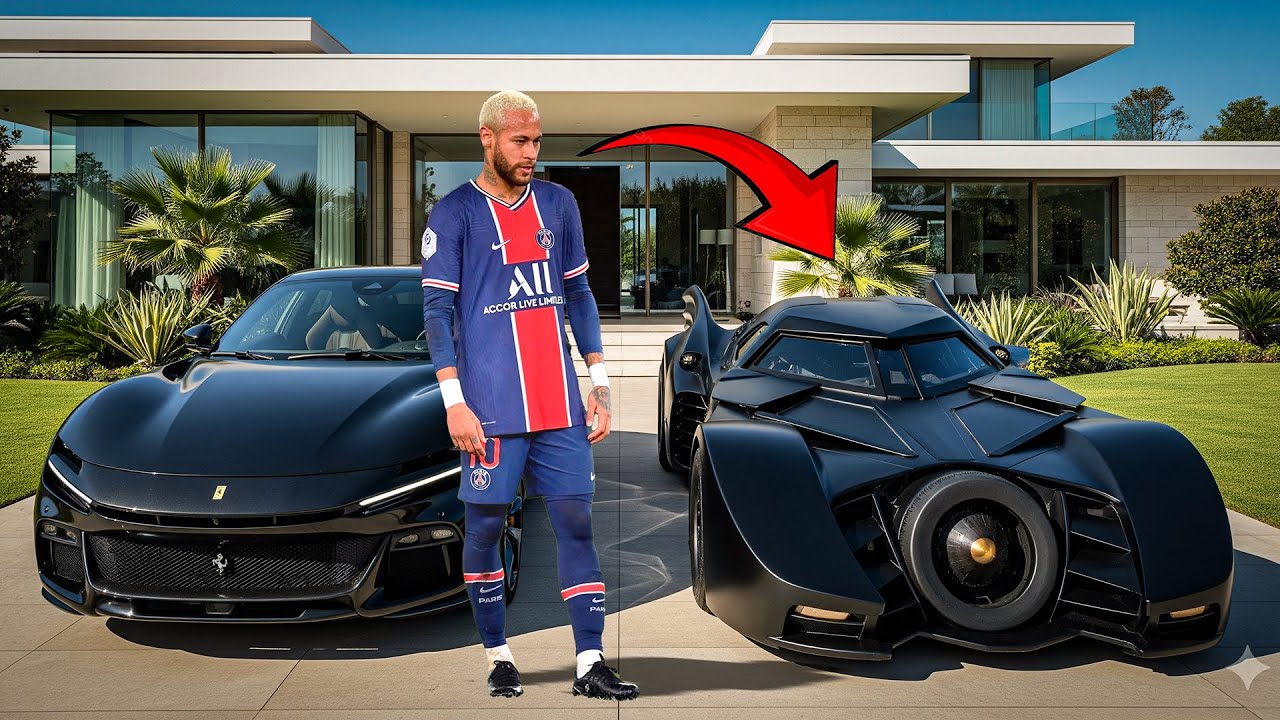 Neymar Jr New Car Collection 2025