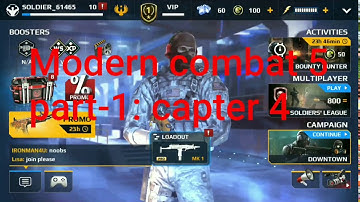 modern combat 5 blackout Android walkthrough- part 1- chapter 4: Rinniji Temple - Awakening