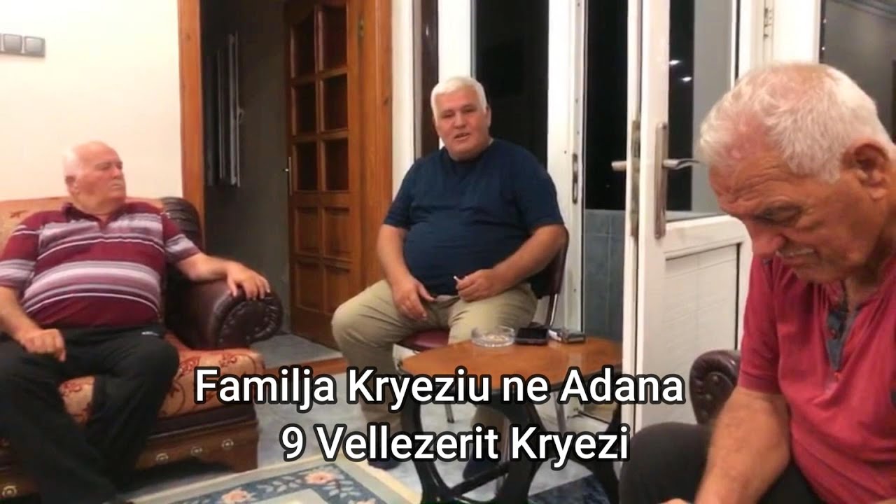 9 Vellezer  KRYEZİU 120 vite ne Adana 970 Km larg Stambollit-Mimoza Elezi me Shqiptaret eTurqise