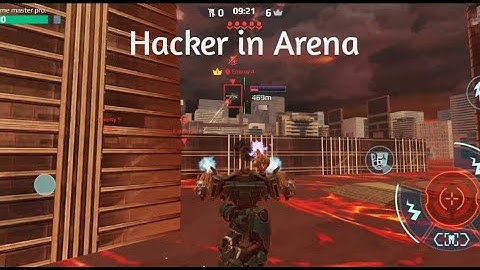 Crazy Speed Hacker in Arena War Robots Arena gameplay