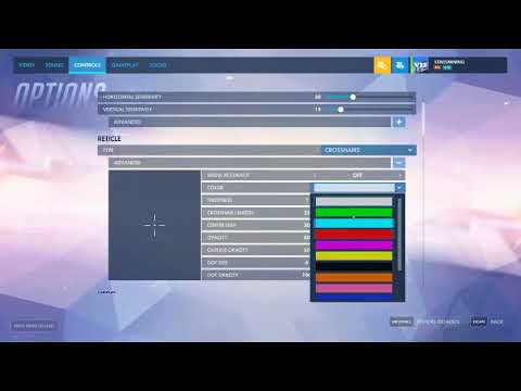 With the Custom Crosshair functions finally hitting live, Share your  settings and which heroes you're using! : r/Overwatch