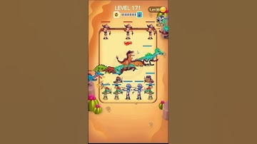 Dinosaur War - Merge Master I Level 171