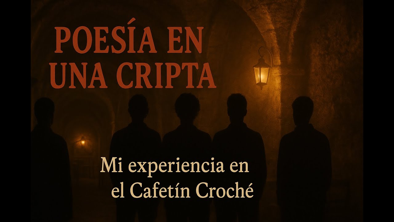 Poesía en una CRIPTA 🤯 | Mi experiencia recitando en el Cafetín Croché (San Lorenzo de El Escorial)