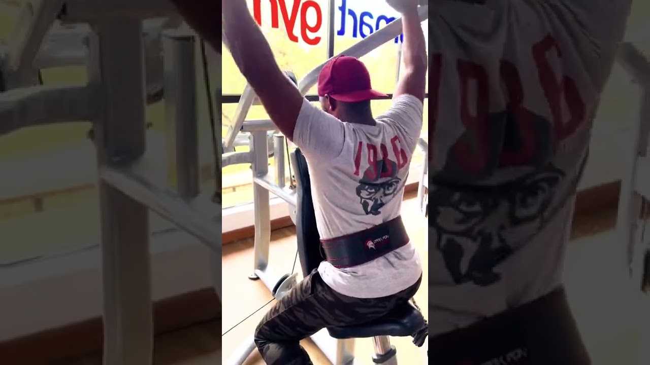 Triset(WLRT). Plate Front Raises, Reverse Shoulder press(Machine), Barbell Bent over Rows