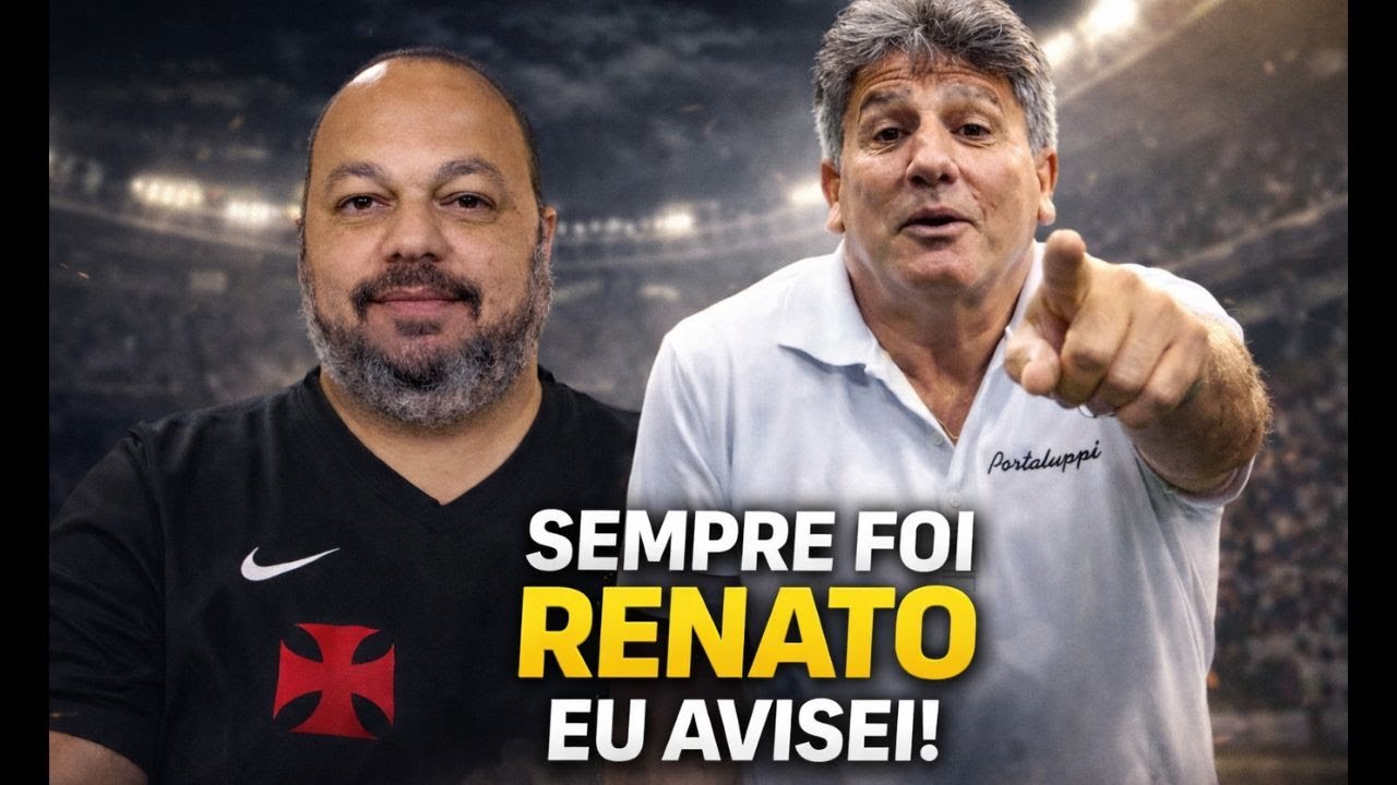 EU AVISEI! RENATO SEMPRE FOI O PLANO A DO VASCO | GALLARDO FORA E ARTUR JORGE RECUSA