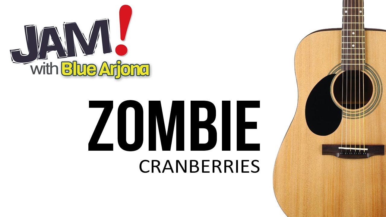 Zombie (Cranberries) with Chords and Lyrics Bass and Drums ONLY YouTube