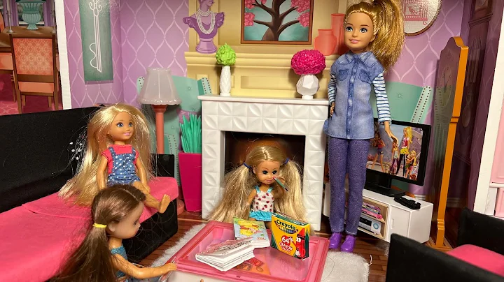 Barbie Skipper Babysits Haley, Ally, Stacy and Che...