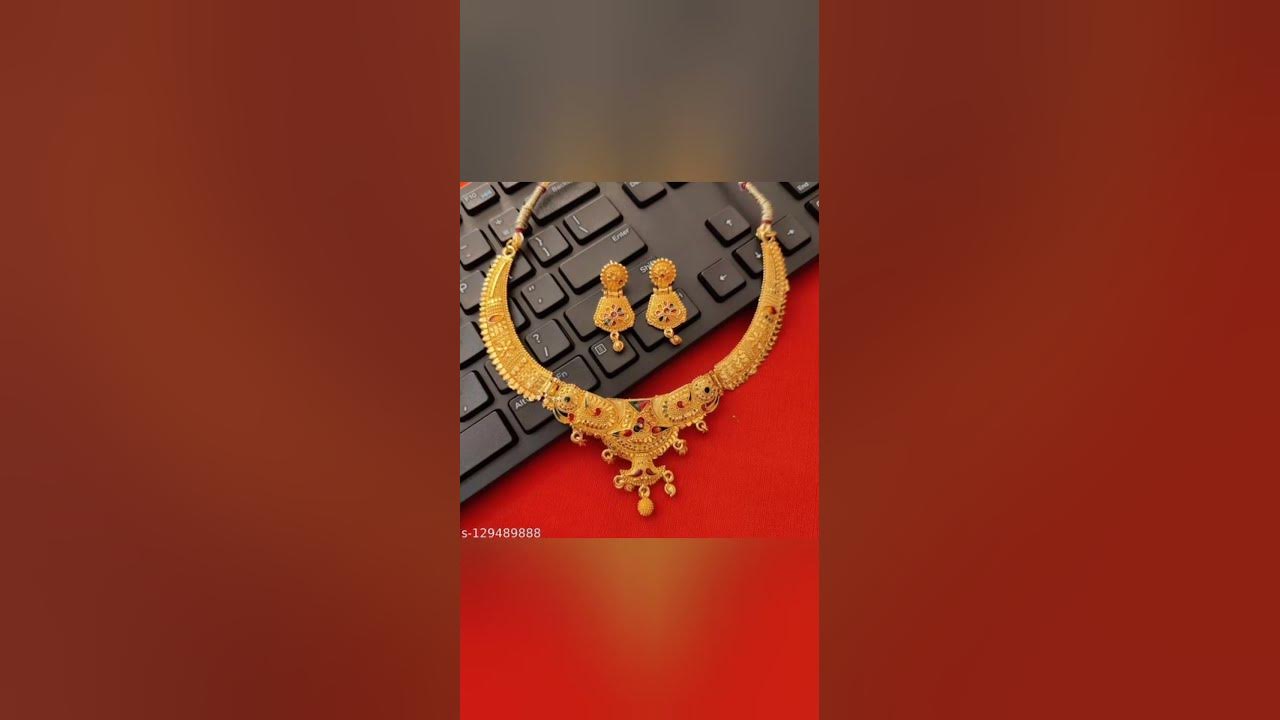 meesho-gold-plated-jewellery-sets-collection-meesho-golden