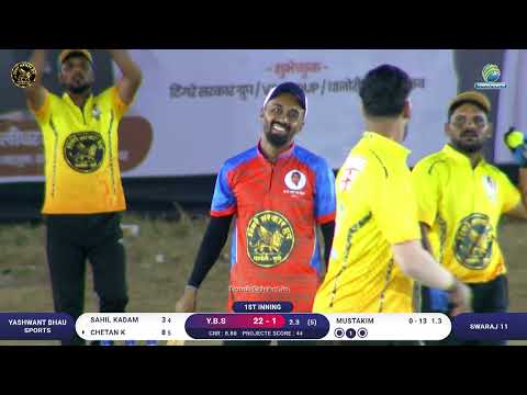 SSWARAJ XI VS YASWANTBHAU SPORTS || TINGRE SARKAR CHASHAK=2026