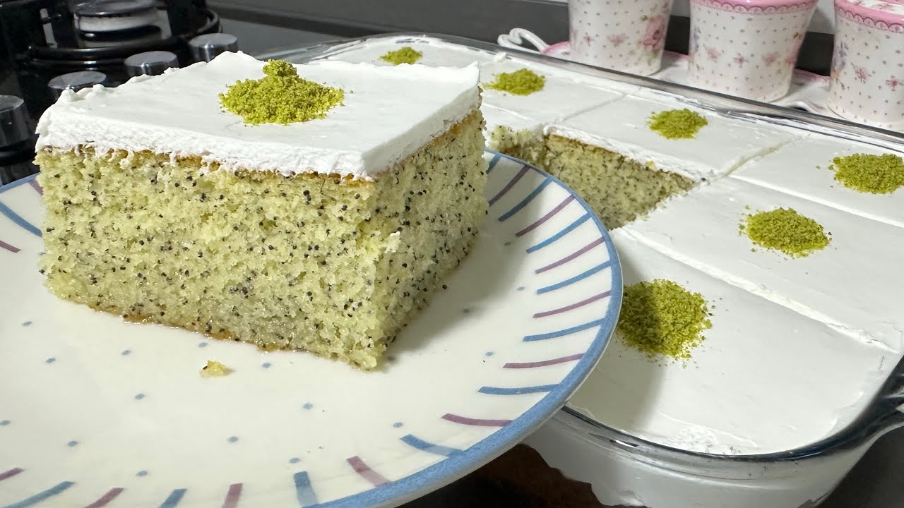 🏆REVANİYİ KISKANDIRAN RAMAZANIN FENOMEN TATLISI💯HAŞHAŞLI İRMİK TATLISI😋