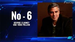 Top 10 Richest Actors in the World 2025 🌍 | Net Worth Breakdown by Millions!