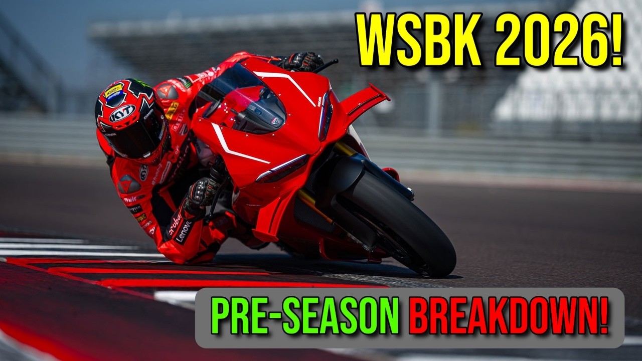 Предсезонный анализ WSBK 2026: все, что нужно знать перед первым раундом!