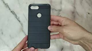 Luxury Carbon Fiber Soft Case for Xiaomi Mi 8 Lite - Black - www.gearbest.com screenshot 4