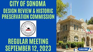 Design Review & Historic Preservation Commission - 12 Sep 2023