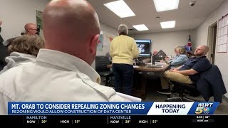 Mount Orab weighs zoning repeal amid anger over data center secrecy