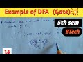 1.4 example of dfa //💥 #btech ,#college ,#gate ,#computerscience ,#engineering