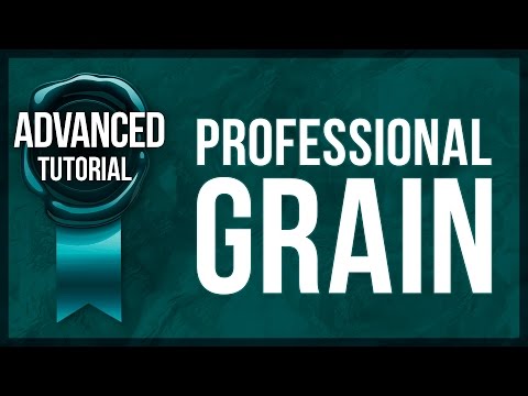 Advanced Photoshop Tutorial # - How To Create Realistic Grain