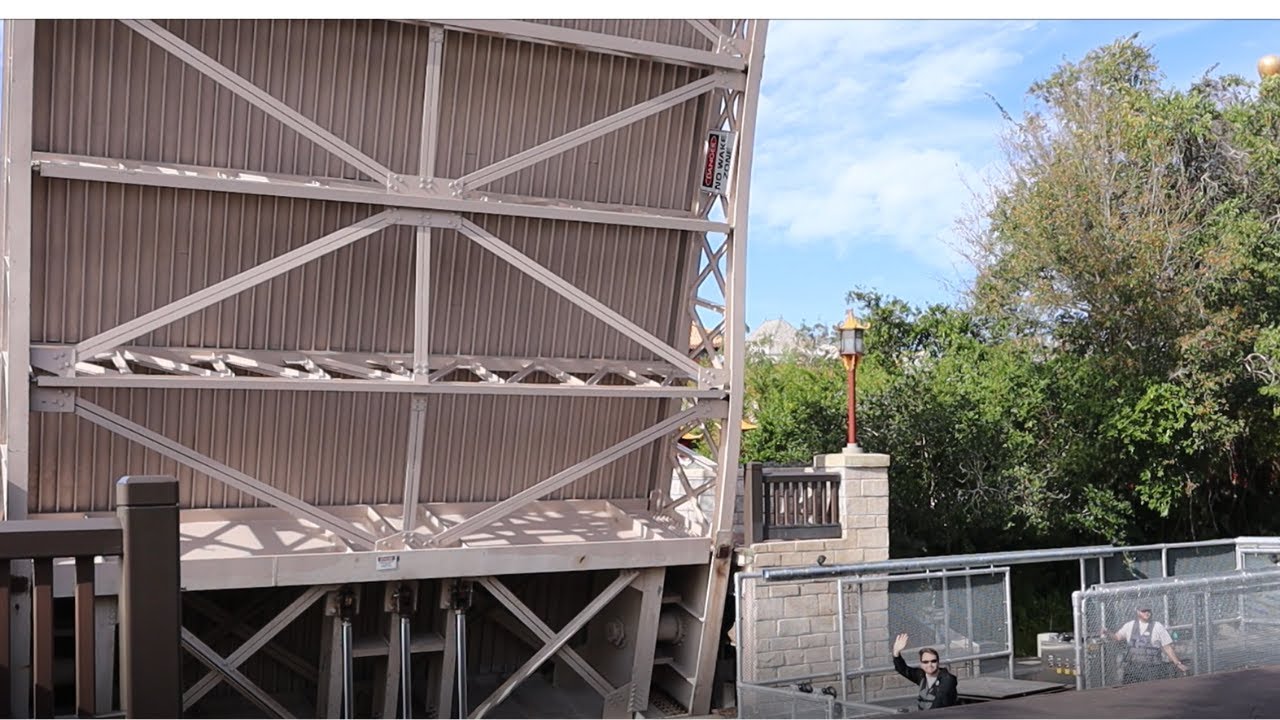 Raising the Drawbridge at Epcot || 