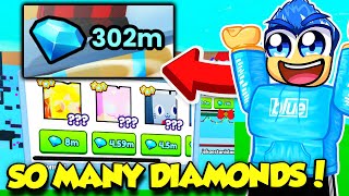 This Is THE MOST DIAMONDS I'VE EVER MADE In Pet Simulator 99!