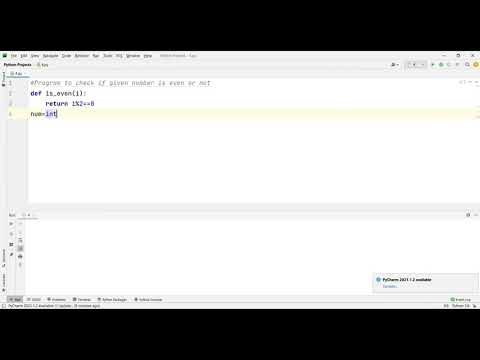 Python for Beginners: Program to check if a number is even or not!!!