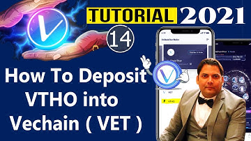 How To Deposit VTHO into Vechain ( Vet) Wallet | Vechain Sync VTHO