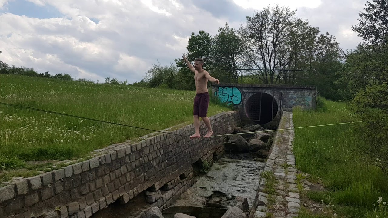 Daredevil slackline dancing YouTube