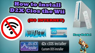How to Install D2x Cios on the Wii in 2023 NO INTERNET (Updated Settings) screenshot 4