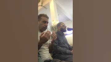 القارئ الشيخ مصطفى العاني في رحاب جامع الحضرة المحمدية