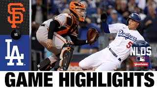 Giants vs. Dodgers NLDS Game 4 Highlights (10/12/21) | MLB Highlights