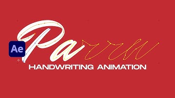 Quick Handwriting Animation in After Effects