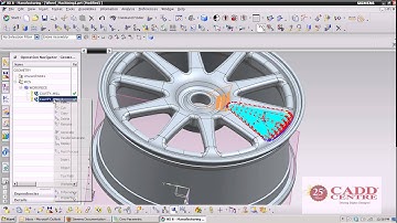 Alloy Wheel in NX CAM