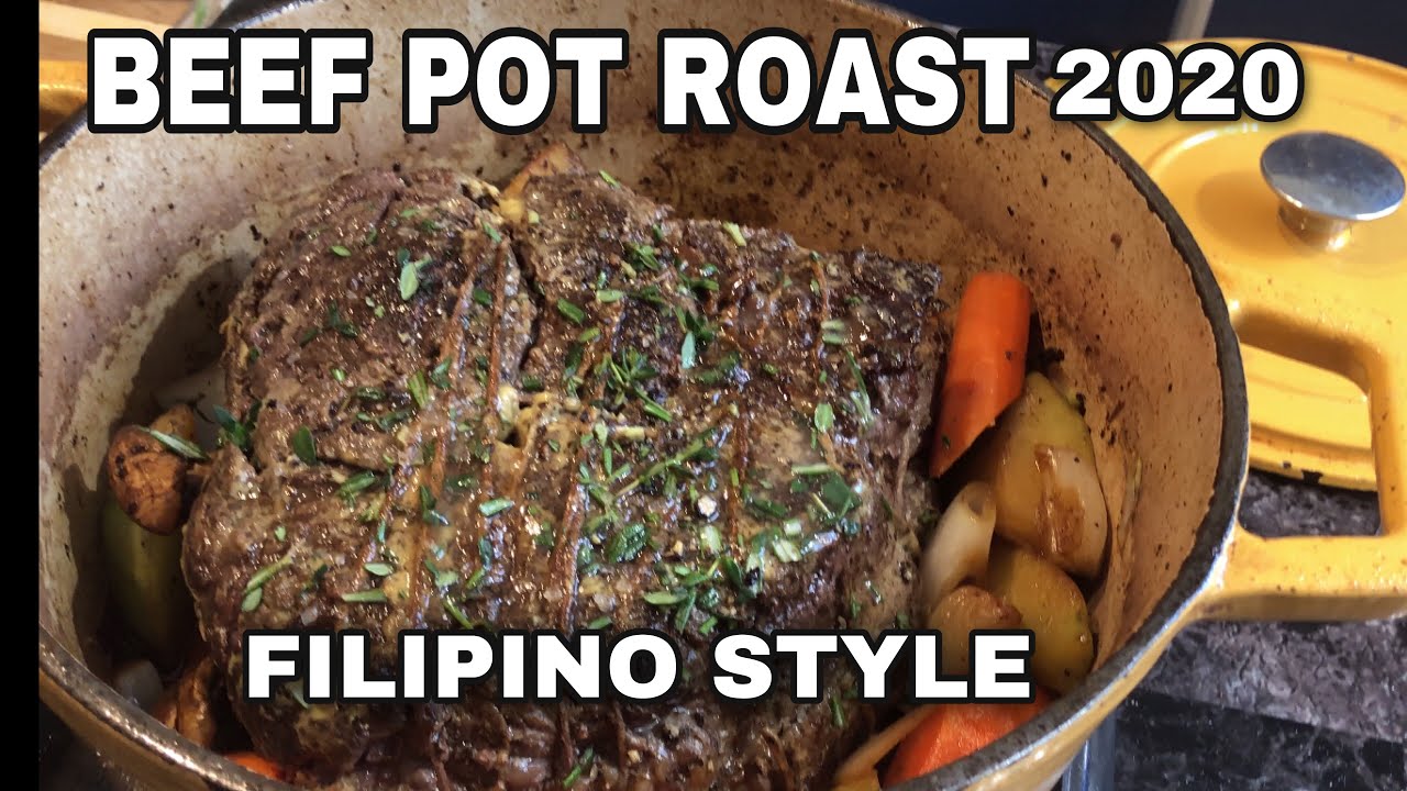 PAANO BA LUTUIN ANG POT ROAST 2024 Filipino style cooking YouTube