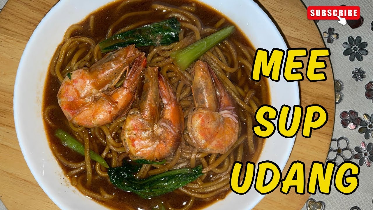 🔴 MEE GORENG SUP UDANG RASANYA SETANDING DI KEDAI MAKAN