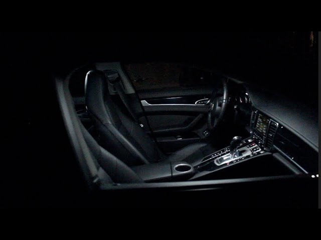 Porsche Panamera Interior Light Install You