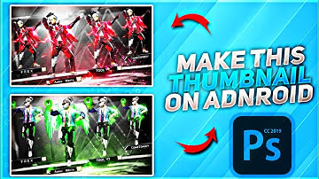 How To Make Thumbnail Like Aarav Mehta | Aarav Mehta এর মত Thumbnail কিভাবে বানাবেন | GW AKRAM FF