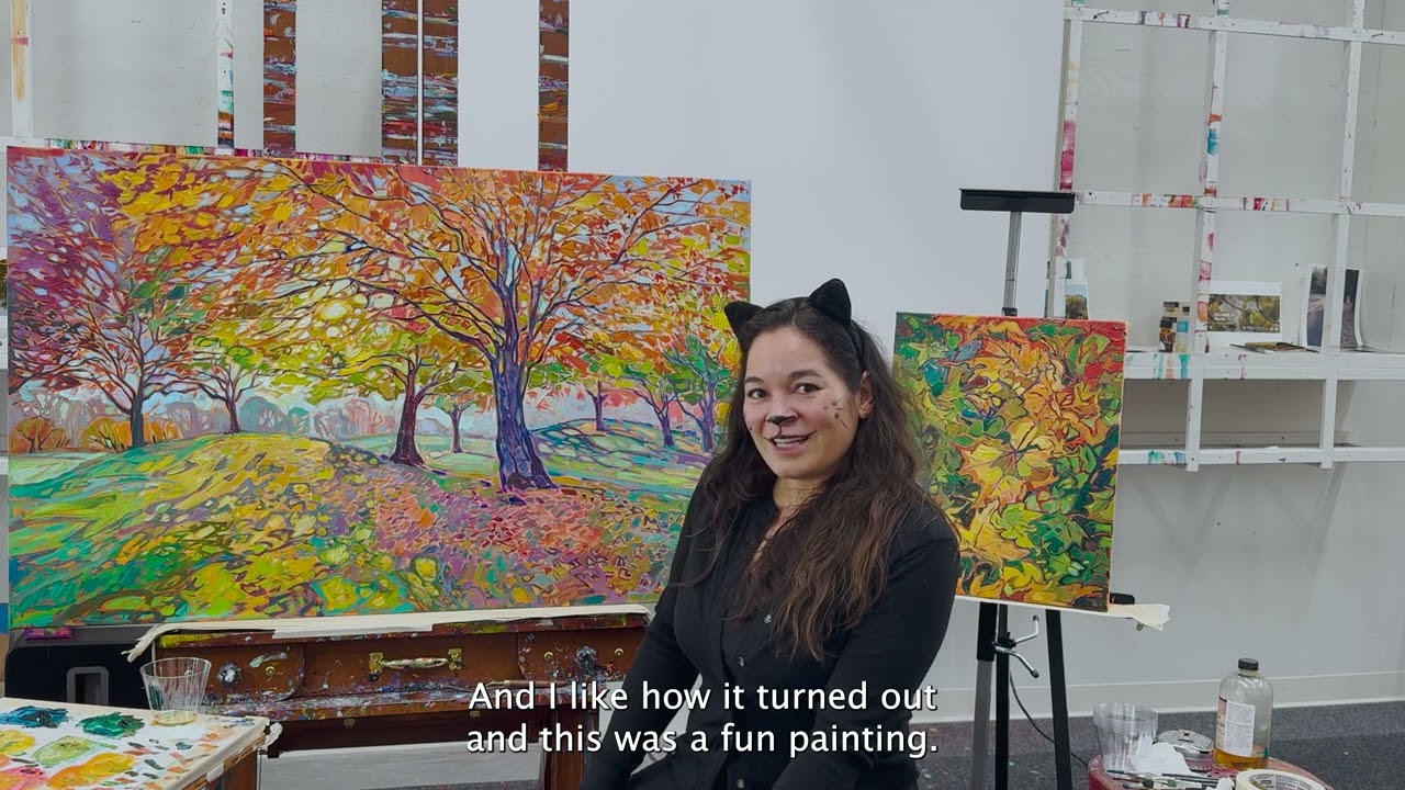 Erin Hanson - Fall inspired paintings