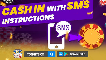 TONGITS CO I CASH-IN BY SMS TUTORIAL