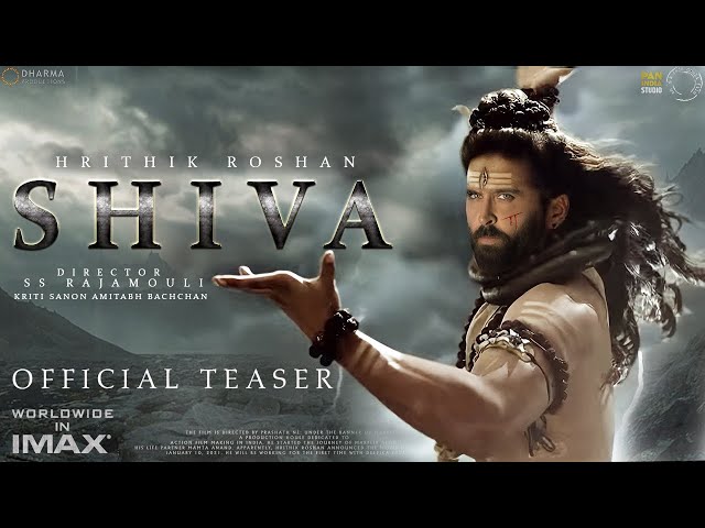 SHIVA Official Trailer Hrithik Roshan | Kriti Sanon | S S Rajamouli | Hrithik Roshan Concept trailer class=