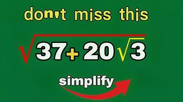 How to Simplify Square Roots Easily | Must-Know Math Tricks