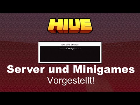 Minecraft PS4 - Hive Minigames Server - Vorgestellt und erklärt!