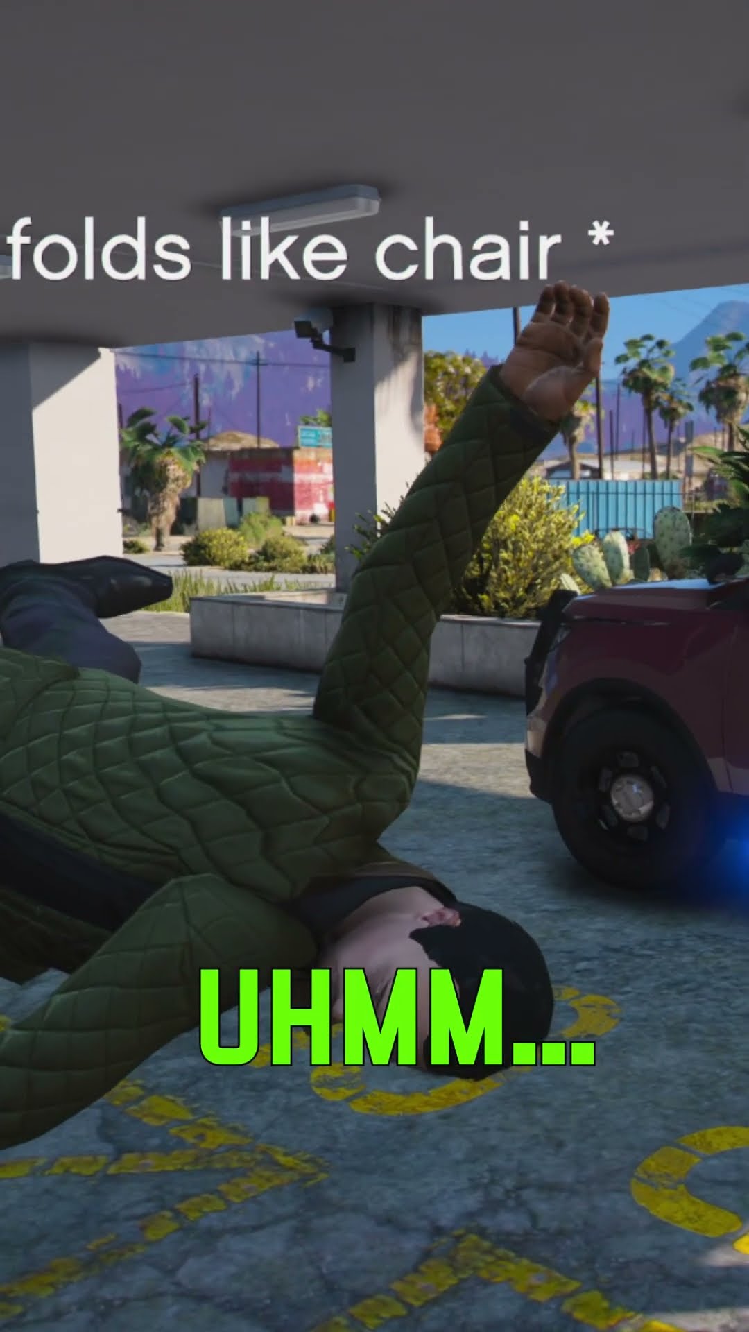 GTA RP players help me fix my back problems #shorts  #gta #gtarp #fivem