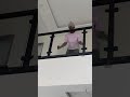 on-going Installation of Glass for Balcony Railings